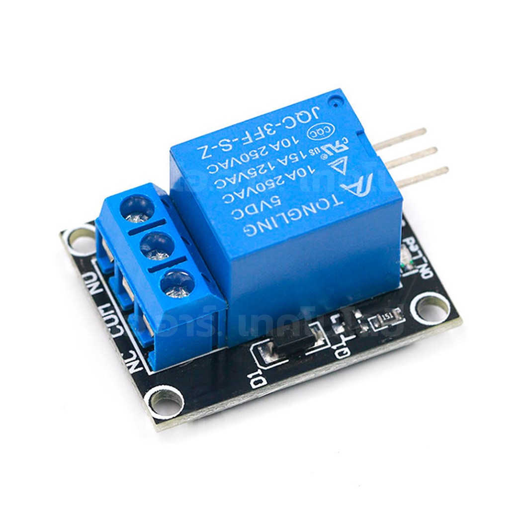 KY-019 โมดูลรีเลย์ 5VDC 1 ช่อง 1 Channel 5V Relay module KY-019 for Arduino รีเลย์