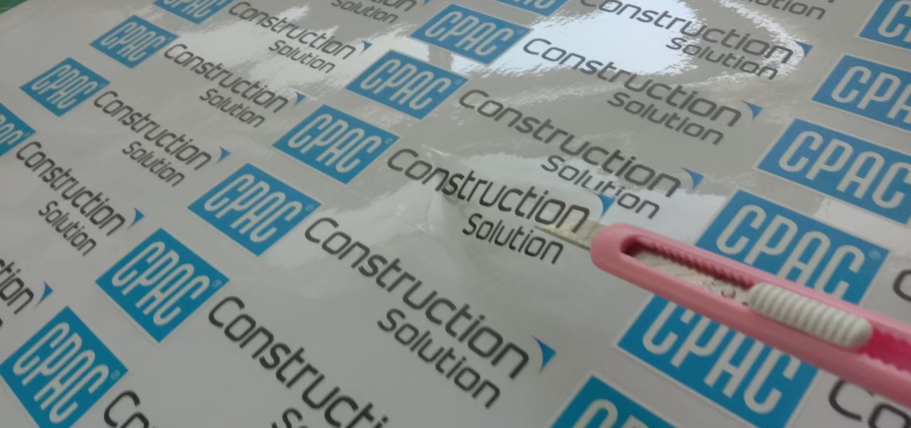 งานพิมพ์สติ๊กเกอร์ไดคัท