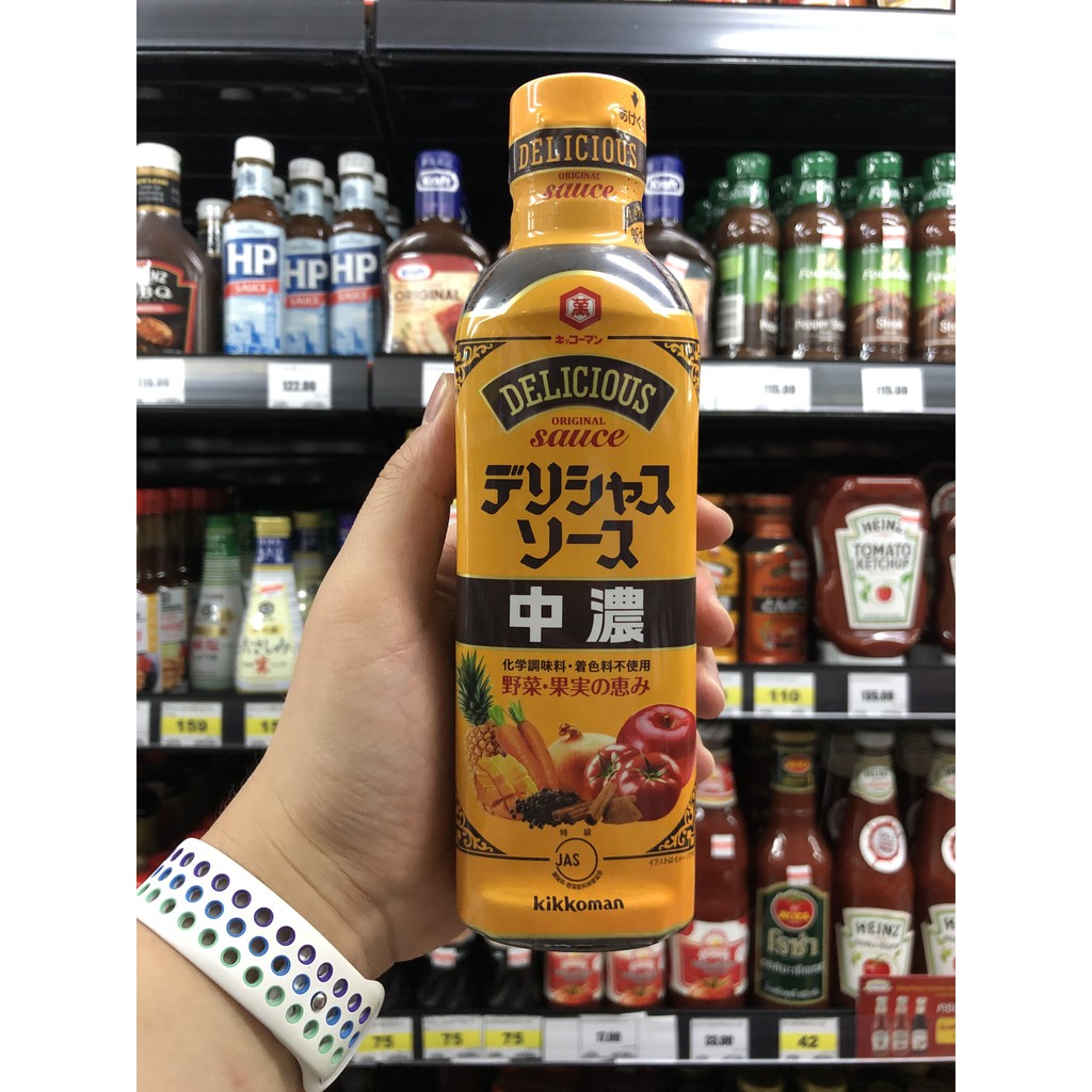 คิคโคแมน ดิลิเชียส ซอส 500 มล. Kikkoman Delicious Sauce 500 ml.