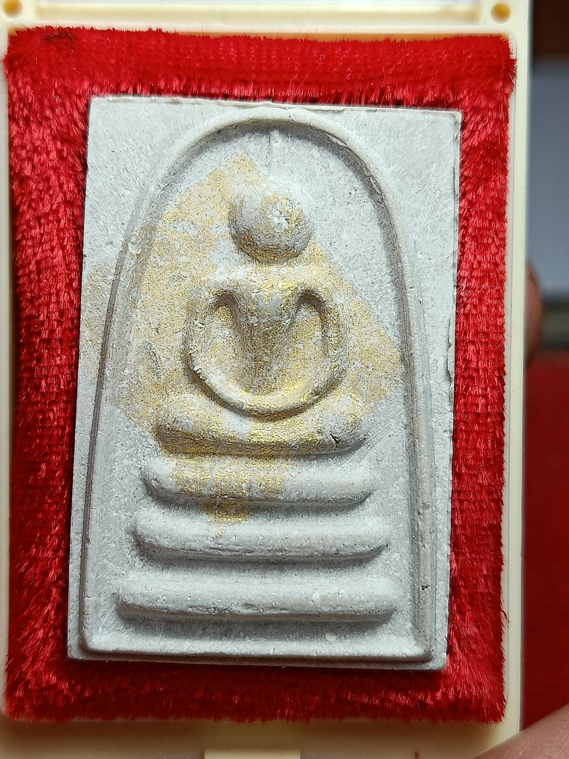 พระสมเด็จหลวงพ่อแพ วัดพิกุลทอง จ.สิงห์บุรี พร้อมกล่อง (SKU-11878)