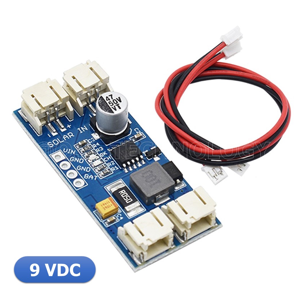 (1ชิ้น) NA642 โมดูลชาร์ตแบตเตอรี่ ลิเธียม ที่ชาร์จโซล่า CN3791 MPPT Solar Charger Module 9VDC to 3.7-4.2VDC 2A