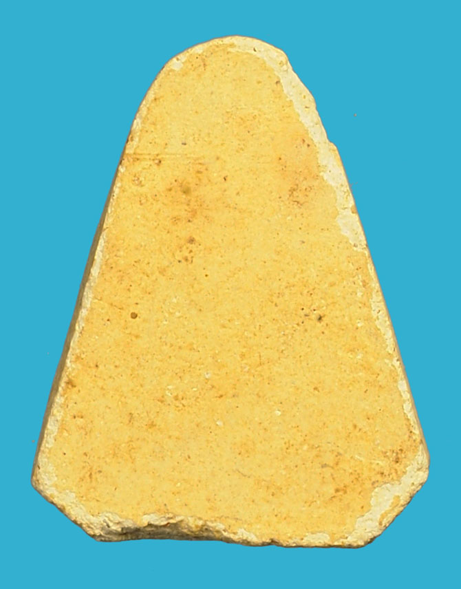 *36185 พระพิมพ์หกเหลี่ยมซุ้มคู่ หลวงปู่นาค วัดระฆัง ปี 2495 เนื้อผง 9