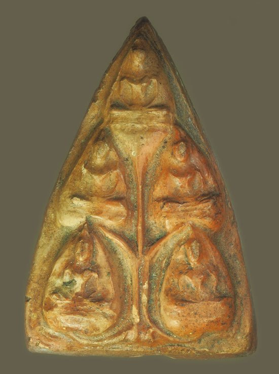 ขายแล้ว*38956 พระเนื้อดินพิมพ์พระเจ้าห้าพระองค์ หลวงพ่อสนิท วัดลำบัวลอย นครนายก 35