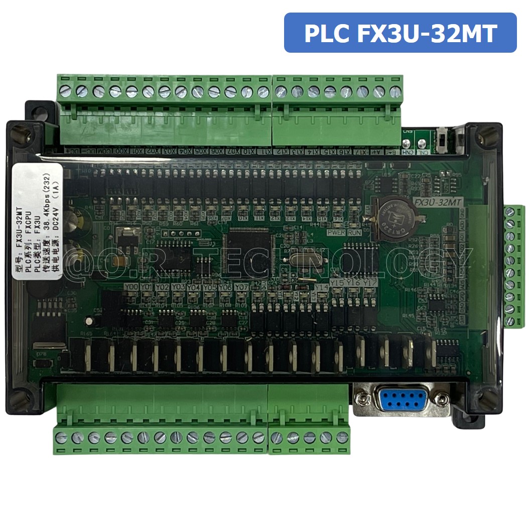 (1ชิ้น) PLC BOARD FX3U-32MT บอร์ดควบคุมอุตสาหกรรม