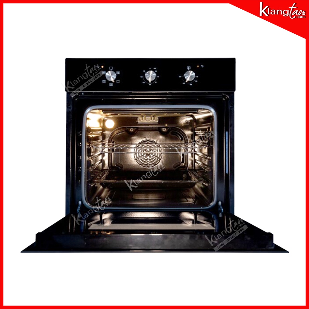 LUCKY FLAME เตาอบไฟฟ้า 5 ฟังก์ชั่นการทำงาน (สีดำ) รุ่น EMV-565 Multifunction Electric Ove