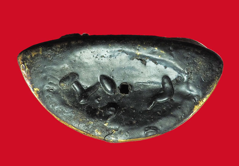 *33021 พระบัวเข็ม ลงรักปิดทอง ขนาดความสูง ประมาณ 4 นิ้ว เก่า 2