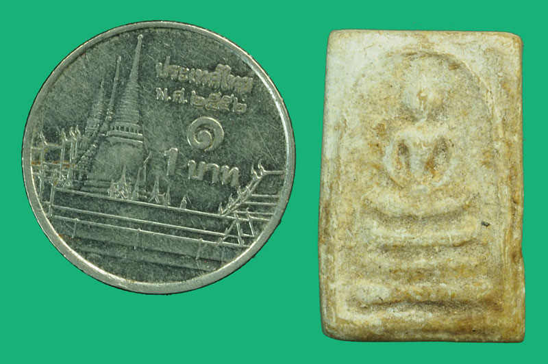 ขายแล้ว*37637 พระสมเด็จคะแนน หลวงพ่อกวย วัดโฆษิตราราม ชัยนาท เนื้อผงน้ำมัน 27