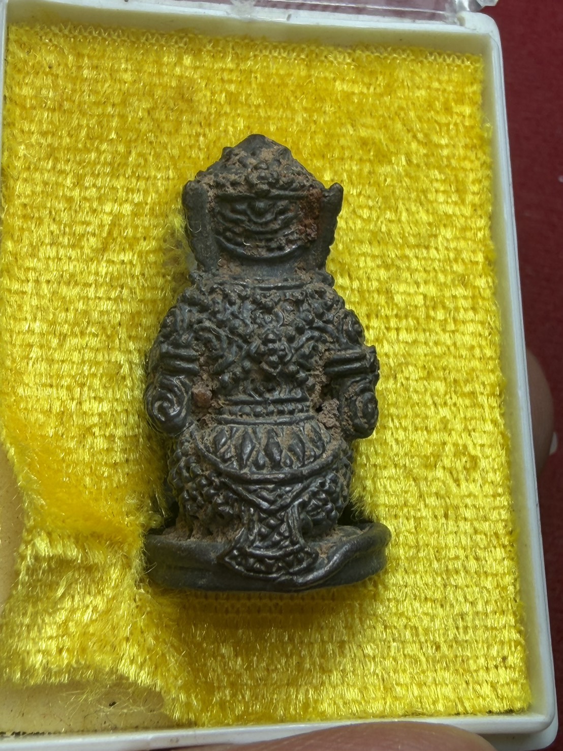 หนุมานมหาปราบ สยบไพรี หลวงปู่พวง ธมฺมสาโร วัดเทพนรสิงห์ บ้านโคกตาสิงห์ จ.บุรีรัมย์ พร้อมกล่อง (SKU-13193)