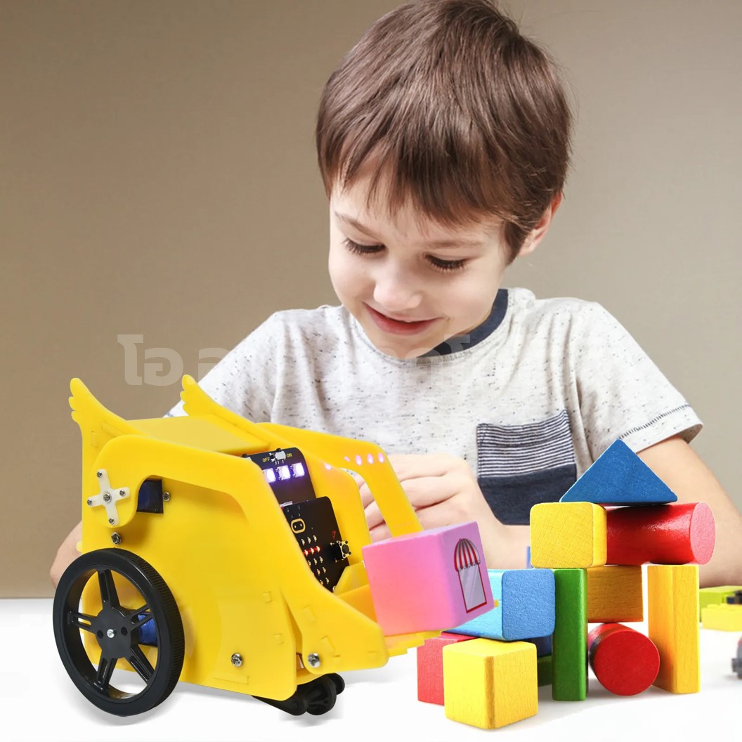 KEYESTUDIO KS4040 ชุดหุ่นยนต์ ไมโครบิต เดสบิต Microbit Desk Bit Mini Car V2.0 **ไม่รวมบอร์ดไมโครบิต** Micro:bit