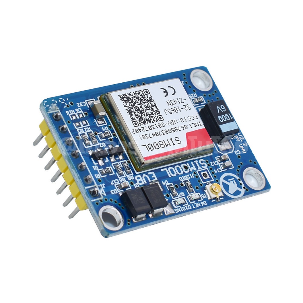 NA235 โมดูลซิม โมดูลสื่อสาร SIM800L V2.0 5V Wireless GSM GPRS MODULE Quad-Band With Antenna Cable Cap