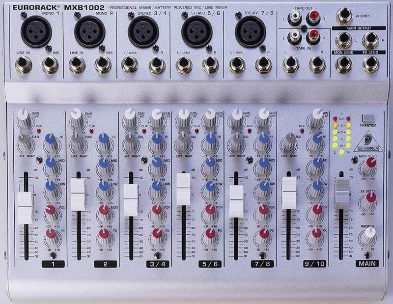BEHRINGER EURORACK MXB 1002(ส่งฟรี ยกเว้นเขตพิเศษ)