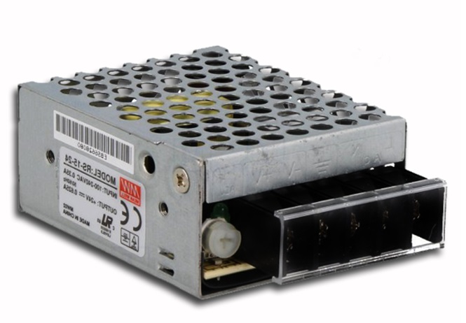RS-15-24 15W POWER SUPPLY 24VDC 0.6A "MEANWELL"