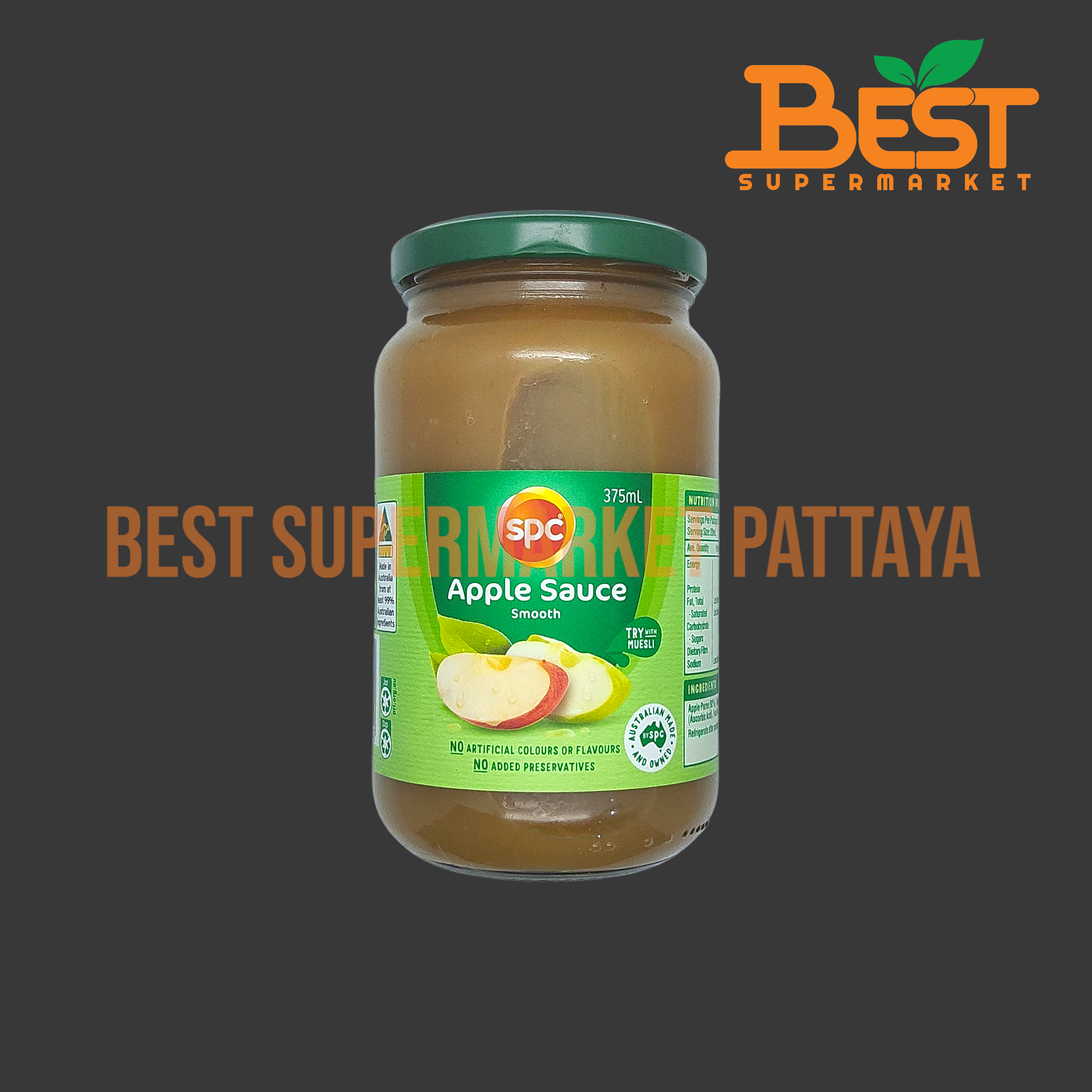 เอสพีซี แอปเปิ้ลซอส 375 กรัม. SPC Australian Apple Sauce 375 g.