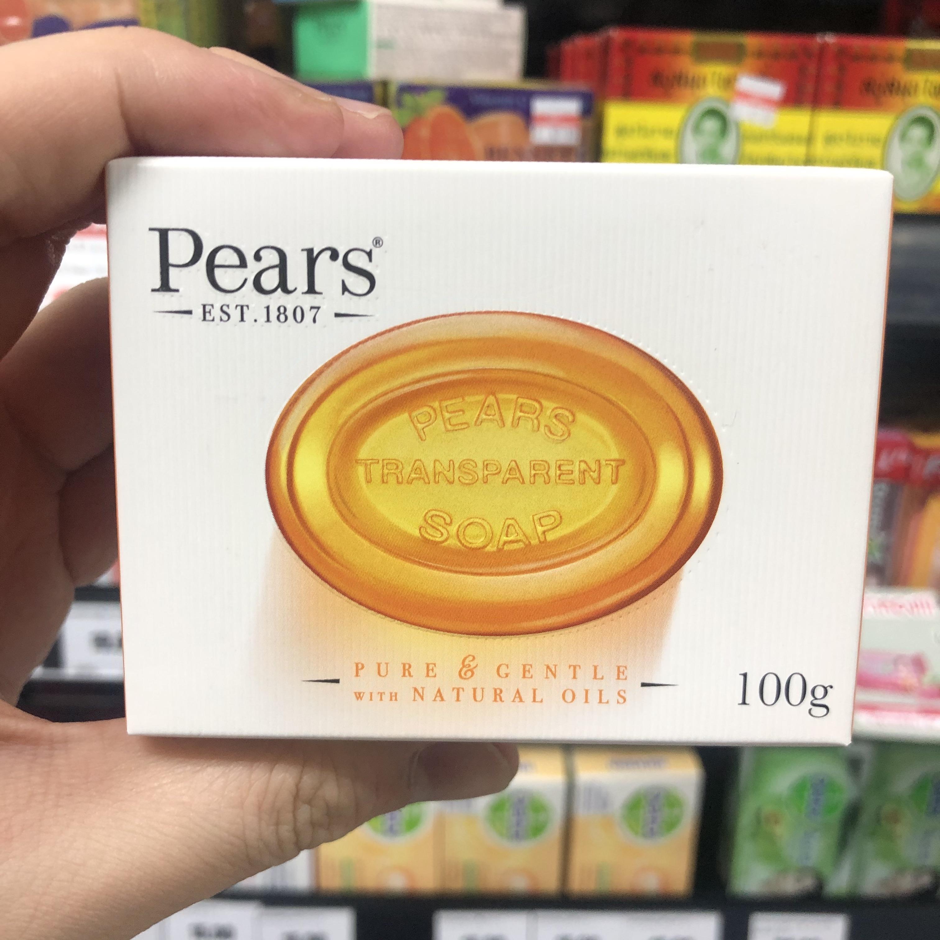 แพร์ สบู่ใส 100 กรัม Pears Transparent Soap 100 g.