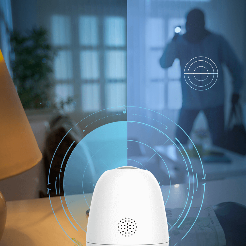 Tenda CP6 IP Camera WiFi ภาพคมชัดความละเอียด 2K /กล้องวงจรปิด