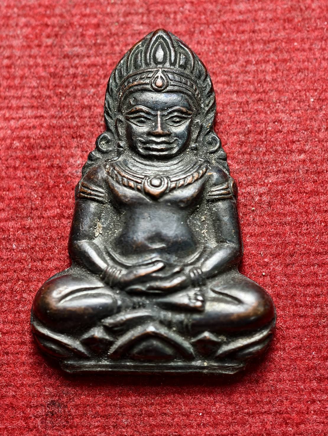 พระเทริดขนนก ค่ายอดิศร จ.สระบุรี ปี 2514 (SKU-13587)