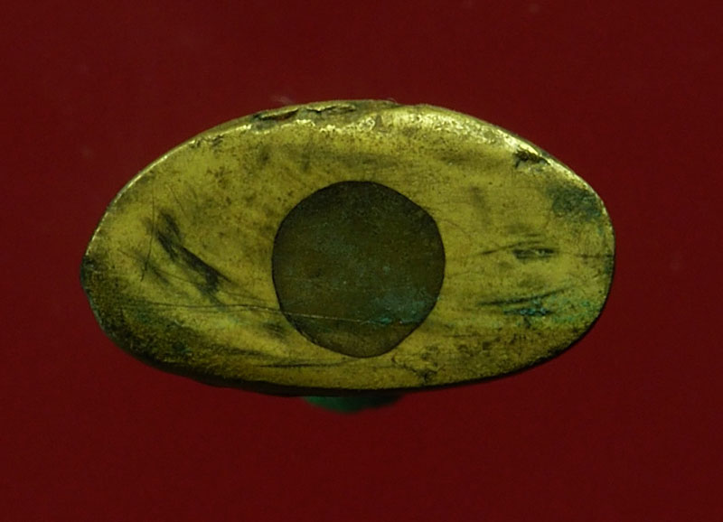 *28423 พระกริ่งหลวงพ่อโต วัดบางพลี สมุทรปราการ ปี 25XX เนื้อทองเหลือง กริ่งดังดี 7