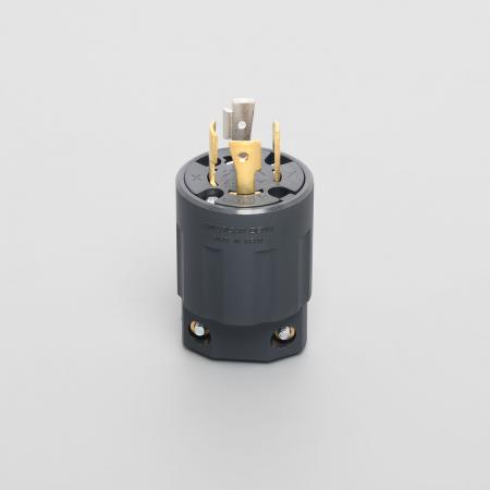 4242N-L16 NEMA L16-20 AMERICAN DENKI ปลั๊กตัวผู้ขาล็อก 3P(3P,4W GND) 20A 480V