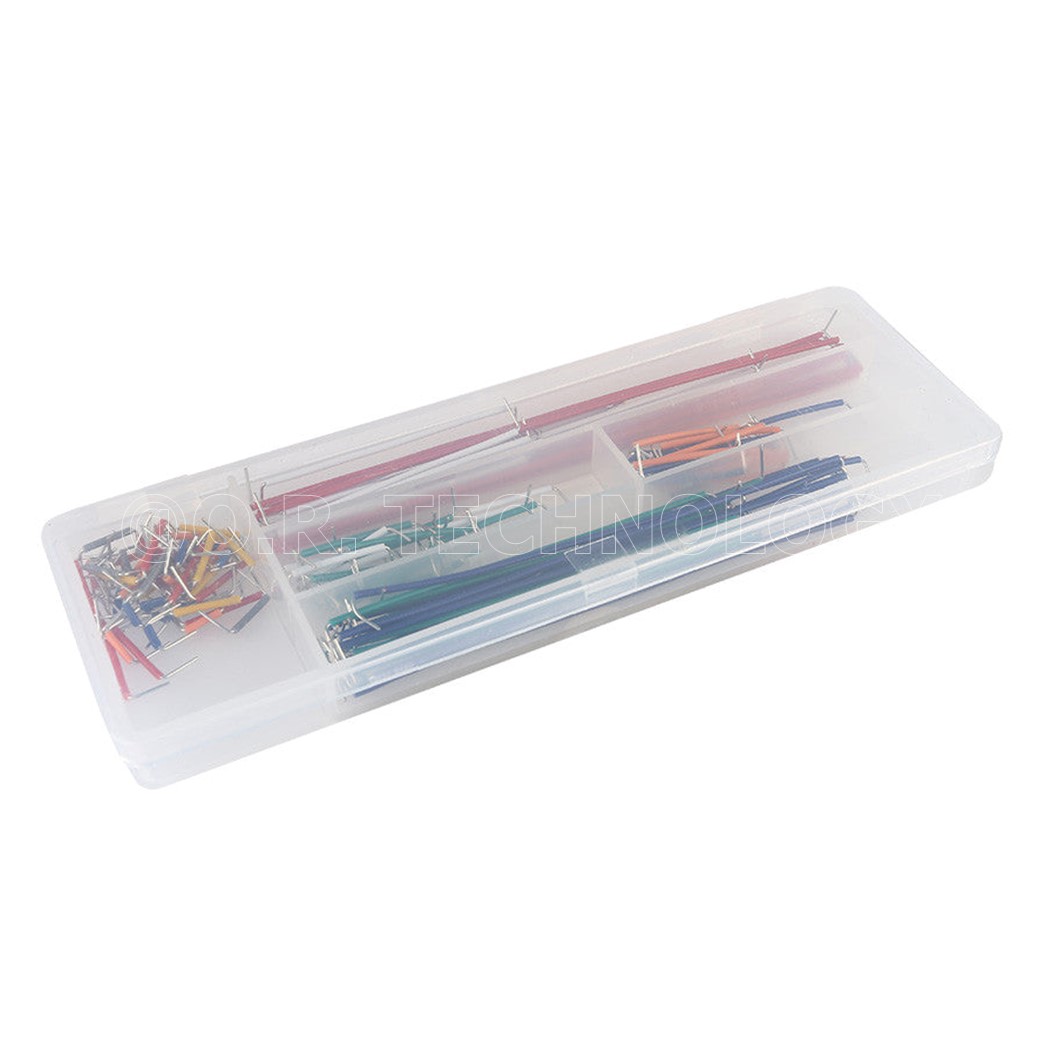 (1ชิ้น) AA075 ชุด สายเชื่อมต่อวงจร สายจัมเปอร์ 140 ชิ้น U Shape Shield Breadboard Jumper Wires Grade A
