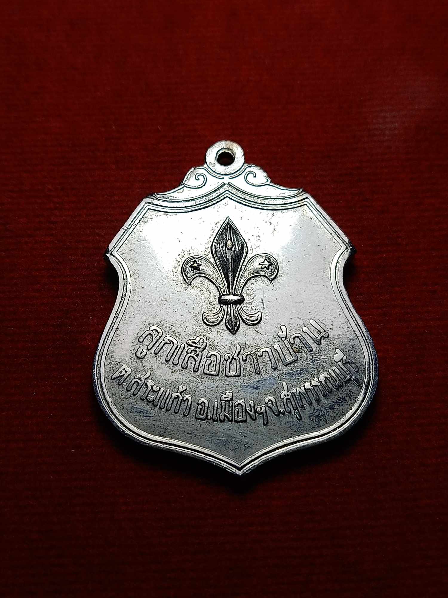 เหรียญลูกเสือชาวบ้าน ในพระบรมราชานุเราะห์ ปี 2519 จ.สุพรรณบุรี (SKU-04237)