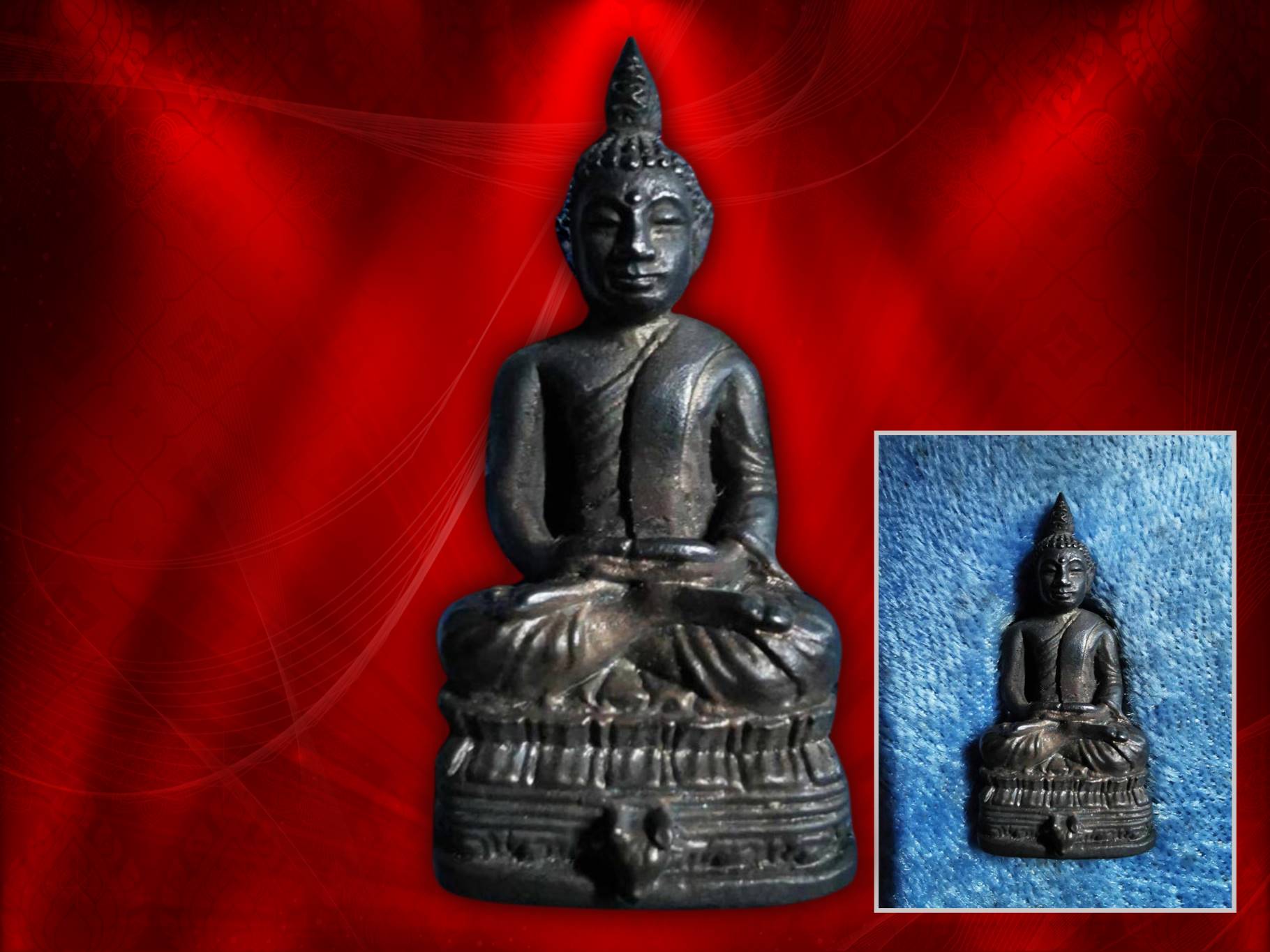 กริ่งนิรันตราย ญสส. เนื้อนวะ ปี35 วัดบวรนิเวศ ใต้ฐาน โค๊ต ญสส. กล่องครับ งามและหายากสุด ๆ ครับ