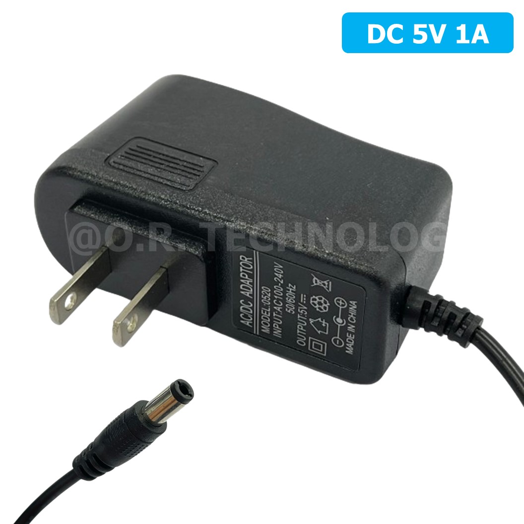 (1ชิ้น) UC034 อะแดปเตอร์แปลงไฟ Adapter 220VAC to 5VDC 1A อแดปเตอร์ ที่ชาร์จ แปลงไฟบ้าน power supply AC สำหรับ Arduino