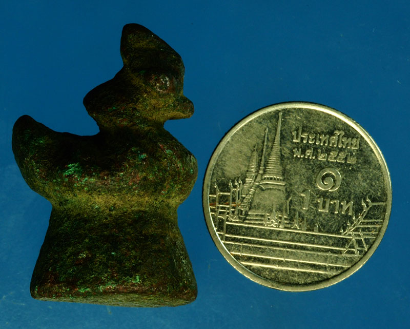 *28297 ลูกเป้งเป็ด เนื้อสมฤทธิ์ เก่า 16