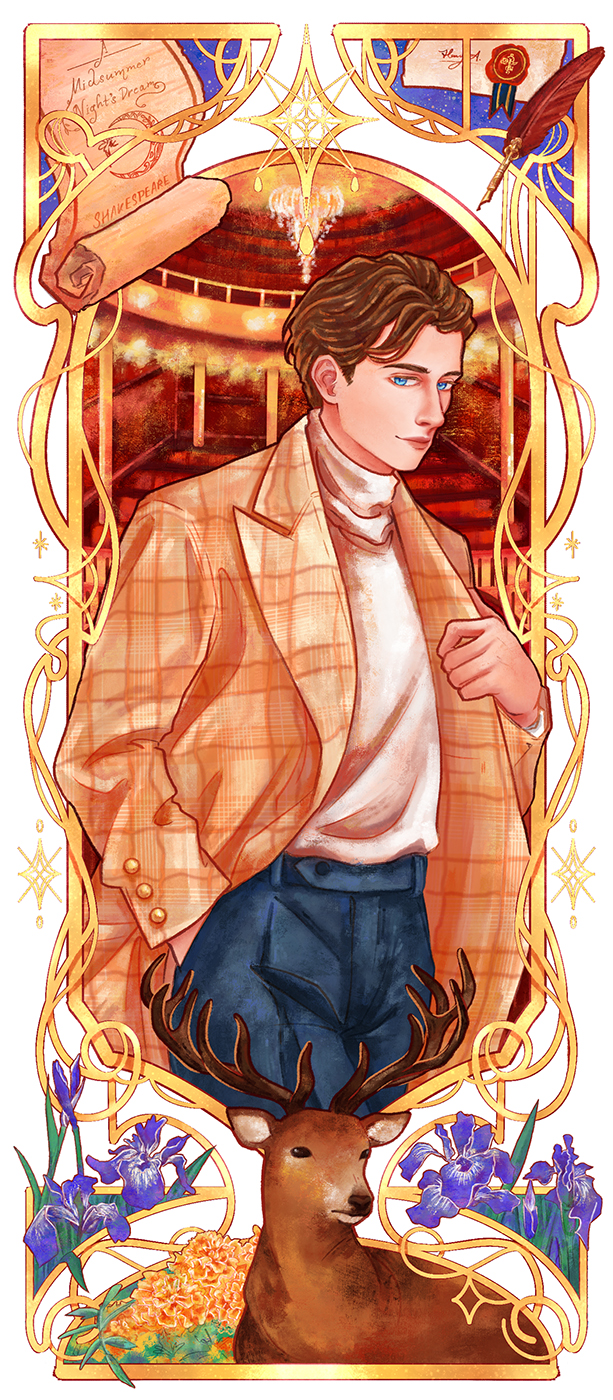 (Pre-order)การ์ดไพ่ลายตัวละคร - คุณแอชเวิร์ธ