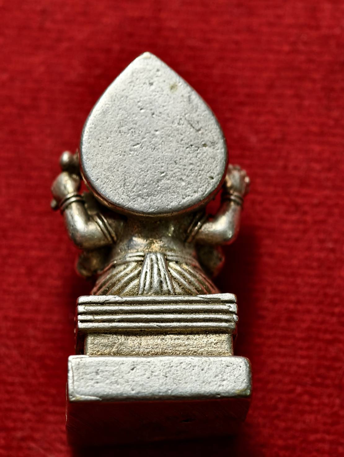 พระพิฆเนศ เทพเจ้าแห่งความสำเร็จ เนื้อเงินยวง (SKU-13617)