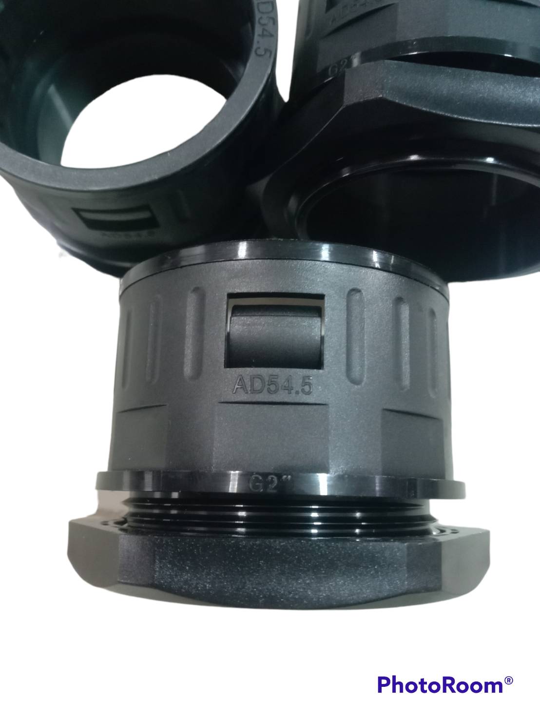 Plastic flexible conduit PA PE with fitting and clamp(ท่ออ่อนร้อยสายไฟพลาสติก ข้อต่อ)