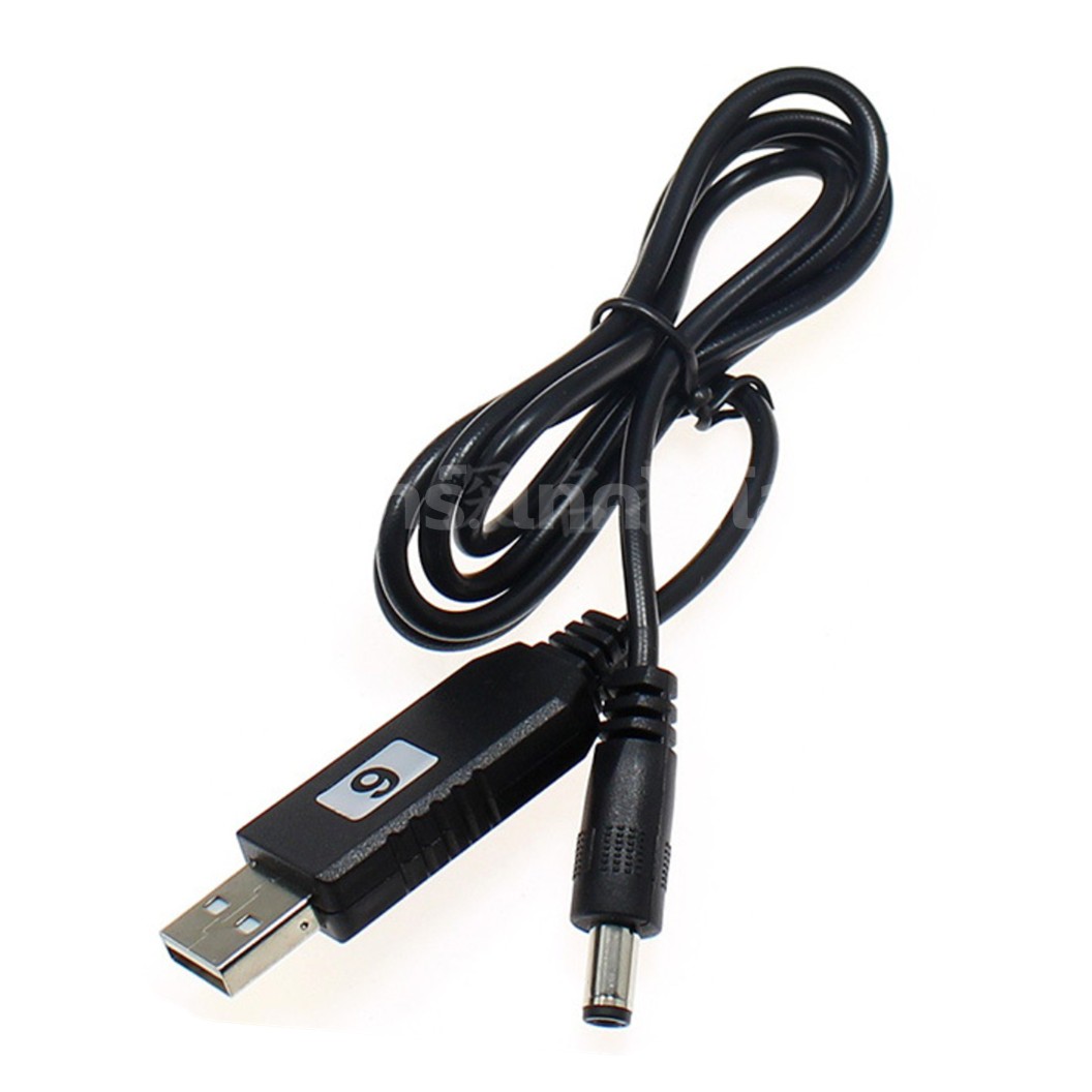USB-Jack DC สาย USB แปลงไฟ เป็นแจ็ค DC 5V/9V/12V USB cable to Jack DC 5.5x2.1mm 5VDC/9VDC/12VDC USB to Jack DC