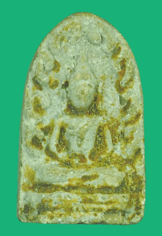 ขายแล้ว*38890 พระรอดหลังยันต์ หลวงปู่สี วัดถ้ำเขาบุญนาค นครสวรรค์ เนื้อผง 40