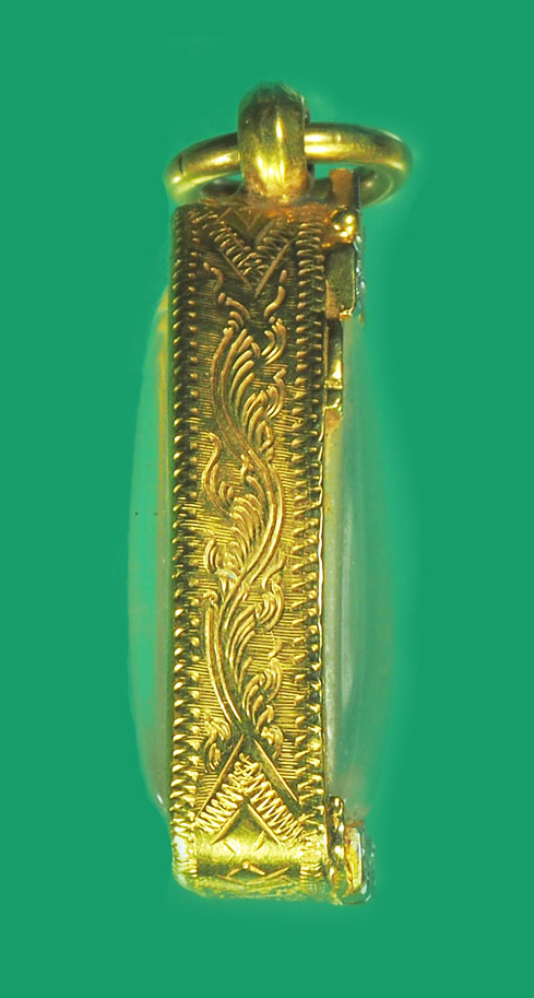 ขายแล้ว*32250 พระพุทธชินราช พิษณุโลก ไม่ทราบปี เนื้อเงิน เลี่ยมกรอบทองคำ 54