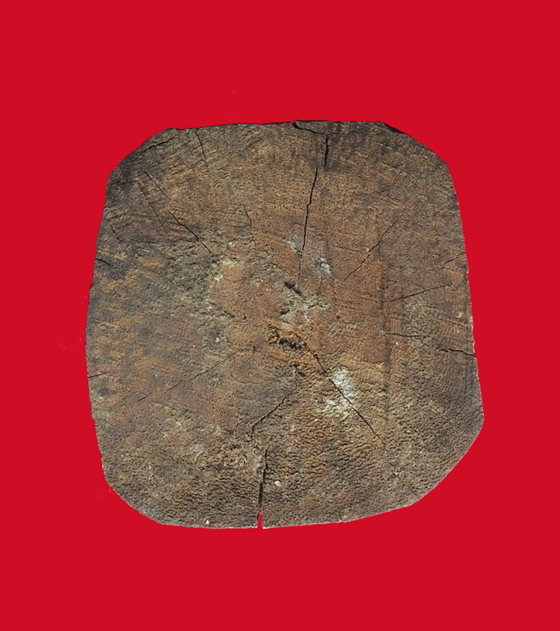 *31997 พระนางกวัก ไม้แกะเก่าลงสี ขนาดหน้าตัก 1.8 นิ้ว ไม่ทราบที่และปีสร้าง 12