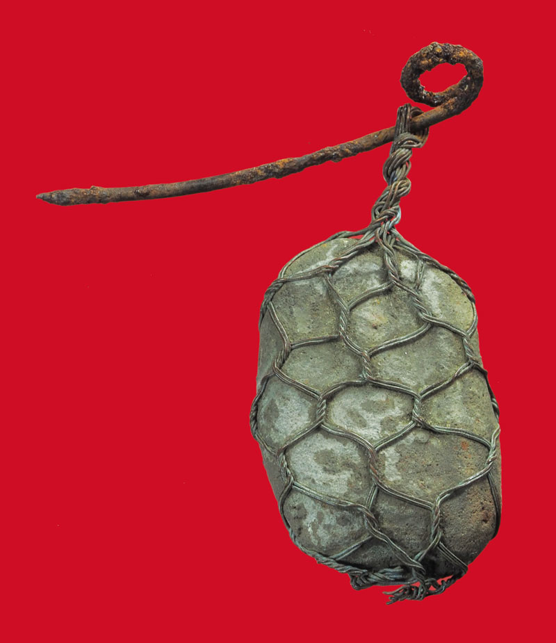 *33459 พระซุ้มยอ กรุเตาทุเรียง สุโขทัย สภาพใช้ ถักลวดเก่า 13