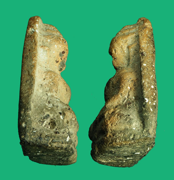 ขายแล้ว*35370 พระหลวงพ่อโป้ กรุอยุธยา เนื้อดิน เก่า 13