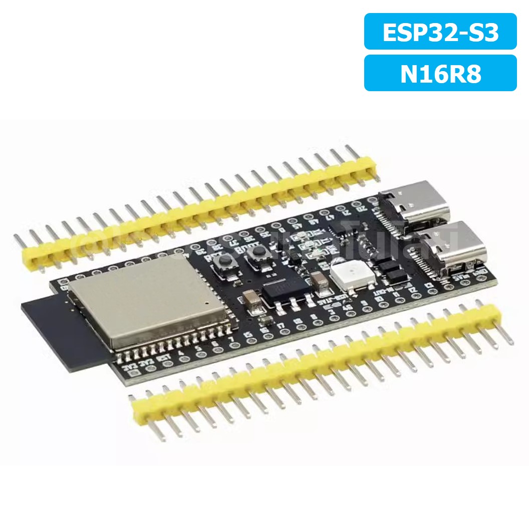 CB003 บอร์ด ESP32-S3 N16R8 แบบไม่บัดกรีขา Expressif ESP32-S3-DevKitC-1 WROOM-1-N16R8 without Soldering