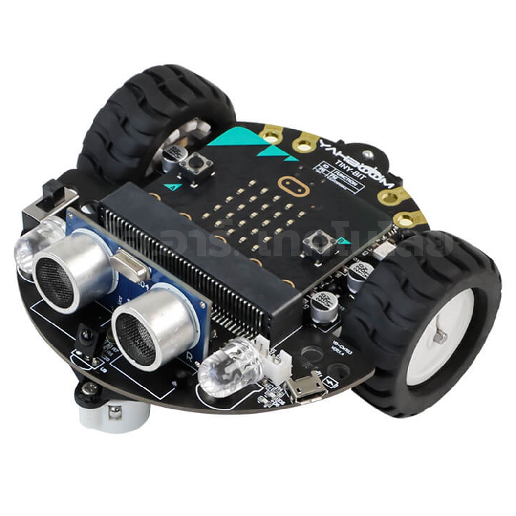 Yahboom Tinybit ชุดหุ่นยนต์ไมโครบิต Micro:bit Tiny:bit Smart Robot Car for Microbit V2/V1.5 (รวมบอร์ด/ไม่รวมบอร์ด)
