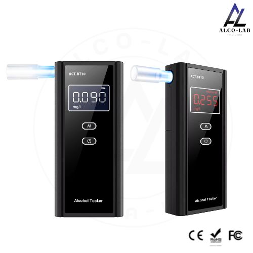 เครื่องเป่าแอลกอฮอล์ Alcolab ACT-BT10 ของแท้ จัดส่งฟรี รับประกันสินค้า 1 ปี
