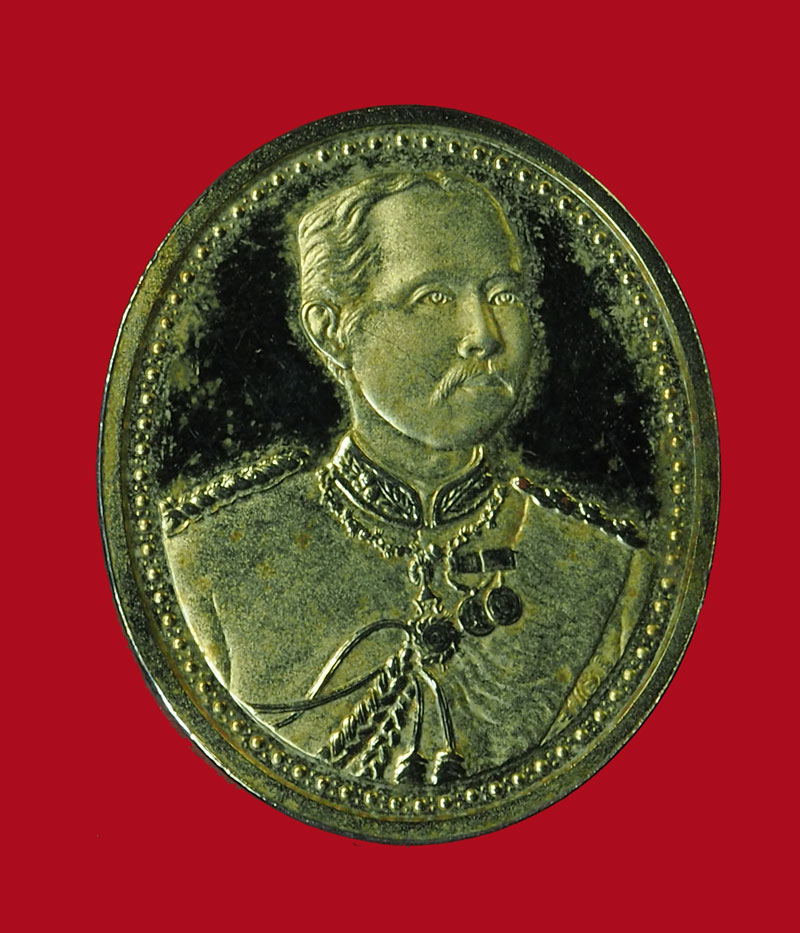 *30448 เหรียญในหลวงรัชกาลที่ 5 สองหน้า ไม่ทราบที่และปีสร้าง 5