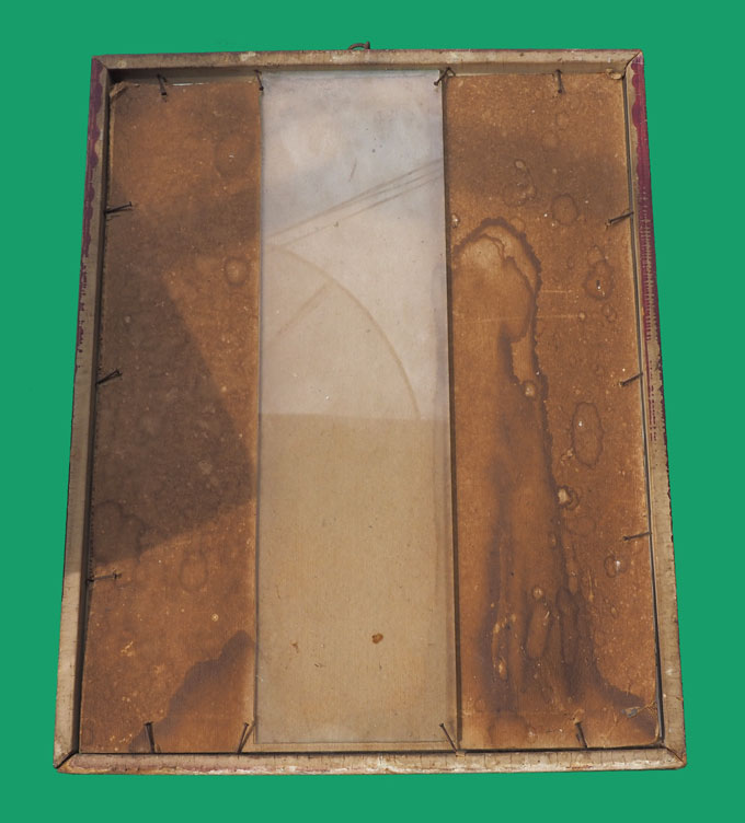 ขายแล้ว*33642 รูปแววนกยูง หลวงพ่อเดิมวัดหนองโพธิ์ นครสวรรค์ ไม่ทราบปี 40