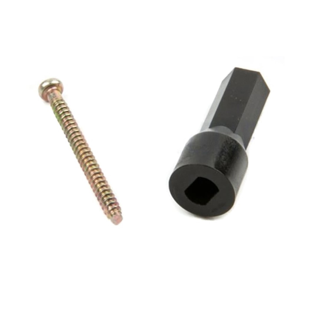 (1ชิ้น) ZA311 แกนล้อ แกนล้อแมคคานัม แก้ล้อหกเหลี่ยม ขนาด 6.7mm สีดำ 6.7MM Mecanum Wheel Coupling with M2.5*30 screw