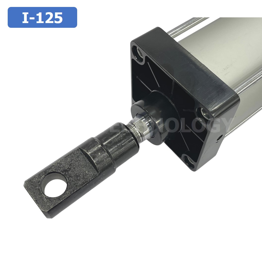 (1ชิ้น) I-125 ตัวยึดแกนกระบอกลม แบบตรง I Joint Air Cylinder สำหรับกระบอกลม SC 125 ขายึดกระบอกลม ตรง ตัวต่อปลายแกนกระบอกลม เกลียวใน M27x2