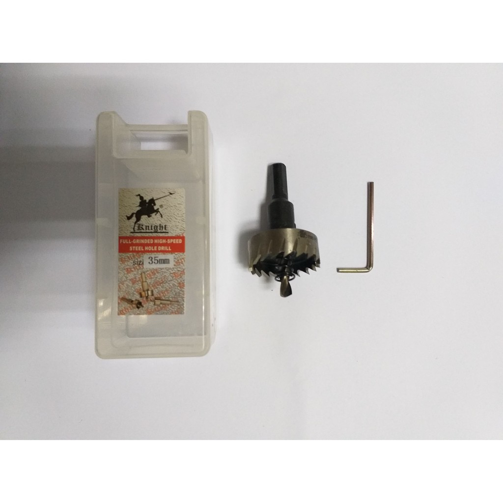 โฮลซอเจาะเหล็ก ซุปเปอร์ไฮสปีด (ราคารวมแวท) Hole Saw เบอร์ 31-50 mm. โฮลซอเจาะเหล็ก ดอกสว่าน เจาะสแตนเลส