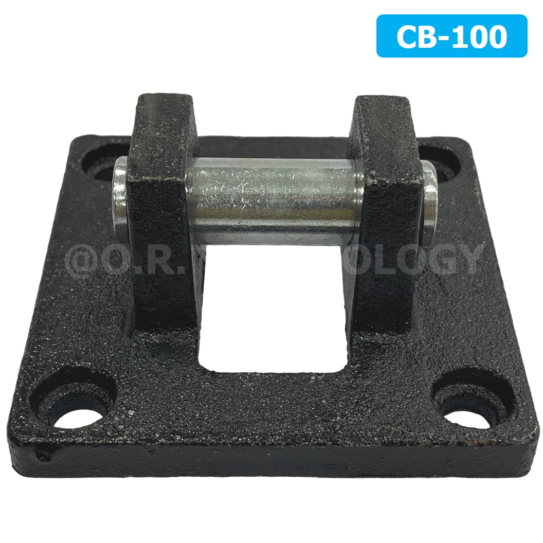 (1ชิ้น) CB-100 ตัวยึดกระบอกลม หูคู่ Support Air Cylinder สำหรับกระบอกลม SC100 ขายึดกระบอกลม ขายึด ตัวยึด ชนิดหูคู่ CB