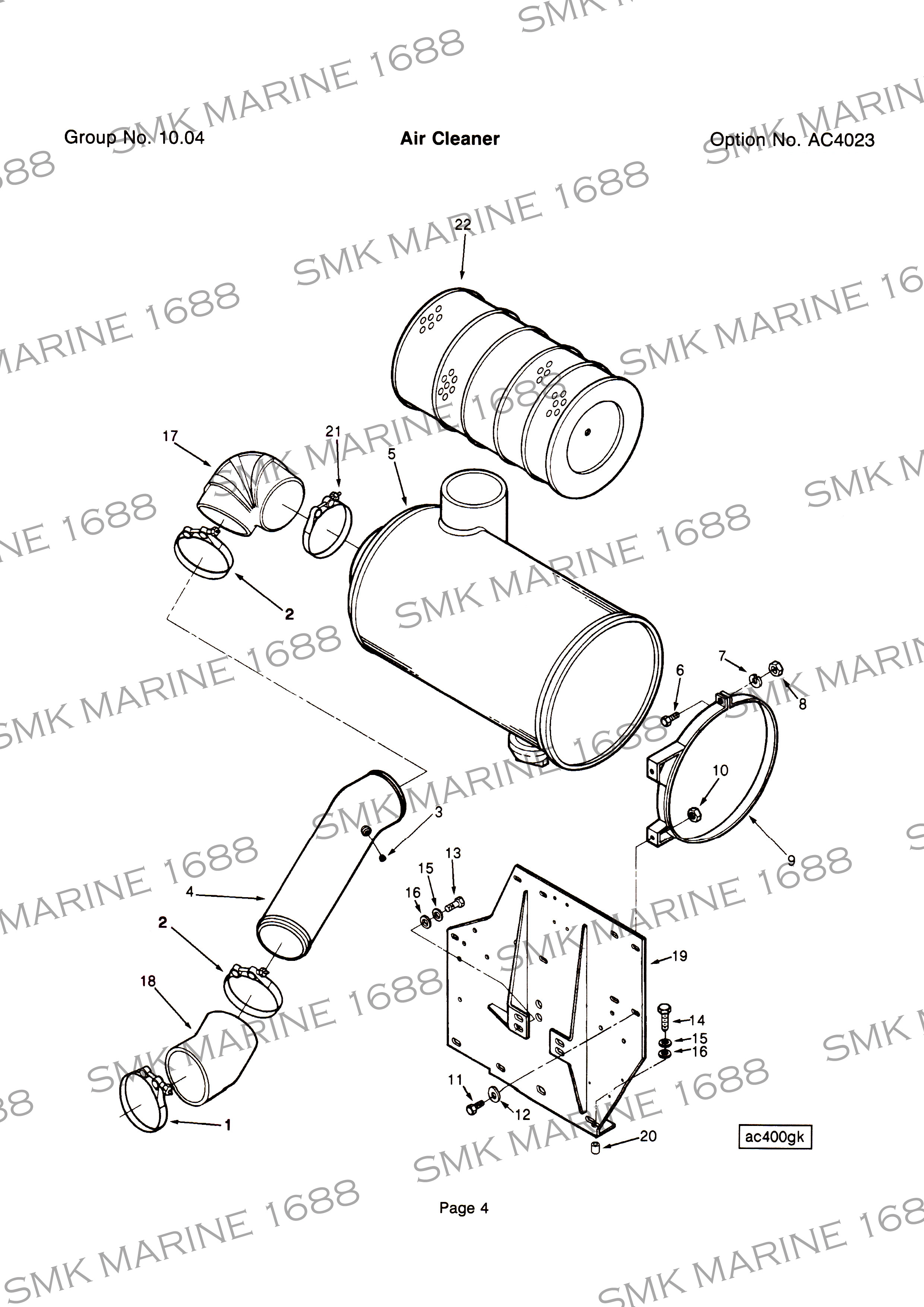 Cummins K Series 3175623 T Bolt Clamp / เข็มขัด T Bolt