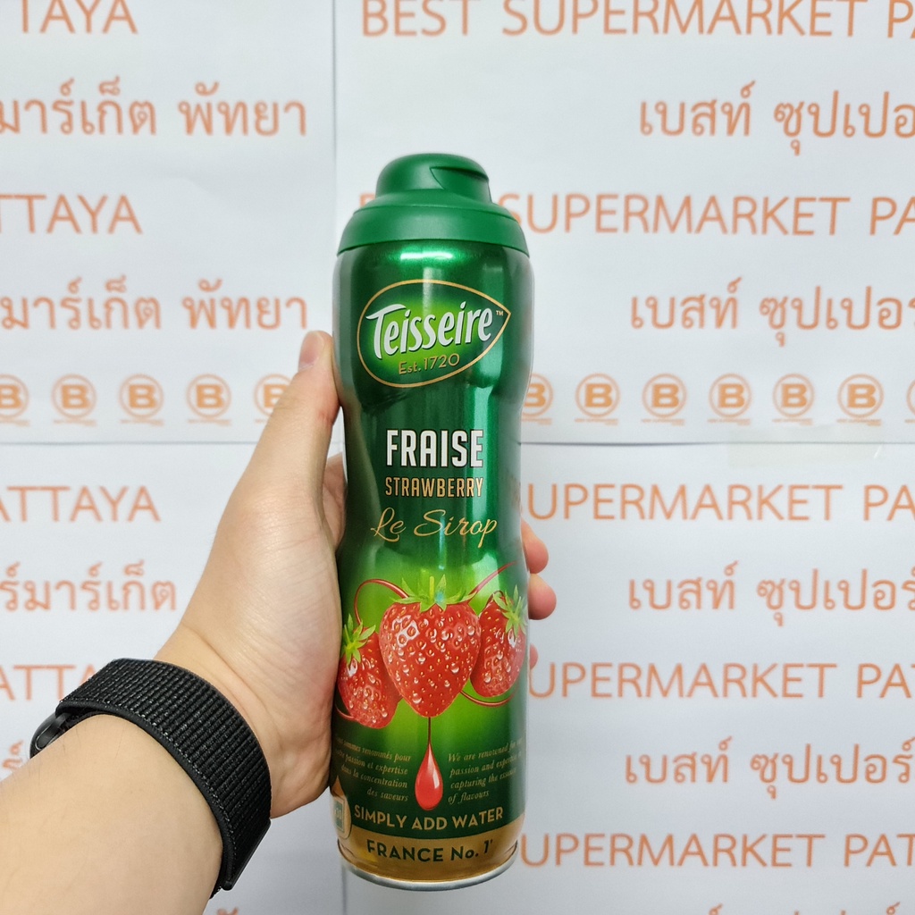 เตสแซร์ น้ำหวานเข้มข้น 600 มล. Teisseire Syrup 600 ml.