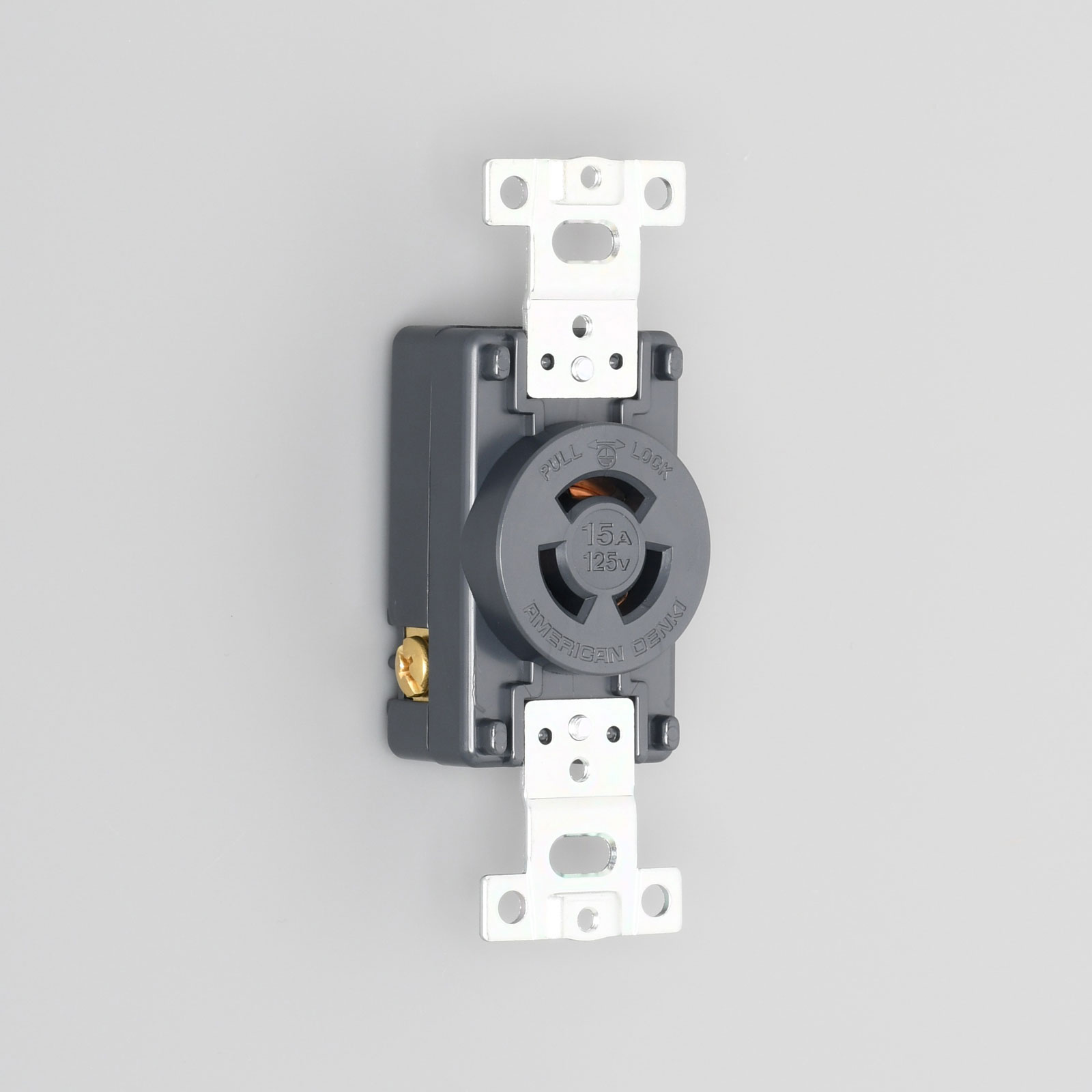 3110 American denki 15A Locking Type receptacle