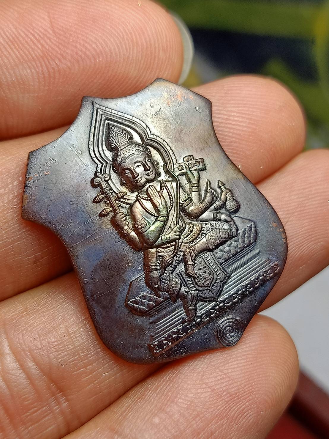 เหรียญพรหมบารมี พระครูวิมลญาณอุดม พระอาจารย์ติ๋ว เนื้อทองแดงรมดำ วัดมณีชลขั นธ์ จ.ลพบุรี ปลุกเสกหนึ่งไตรมาส ปี 2565 พร้อมกล่อง (SKU-06759)