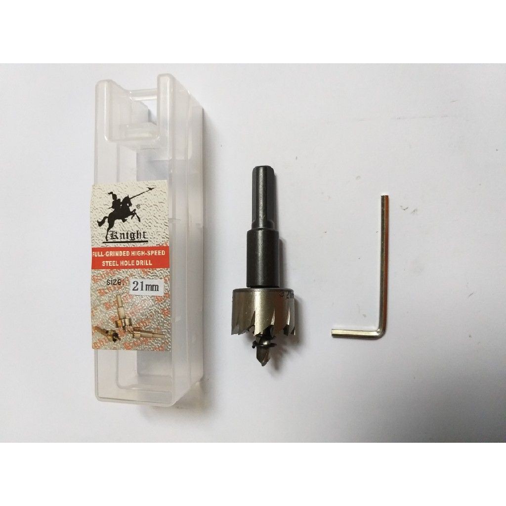 KNIGHT สว่าน โฮลซอเจาะเหล็ก (ราคารวมแวท) ซุปเปอร์ไฮสปีด Hole Saw เบอร์ 13-30 mm. ไขควงไฟ้ฟ้า สว่านไร้สาย